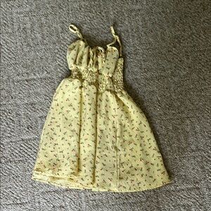 Floral Yellow women’s Dress